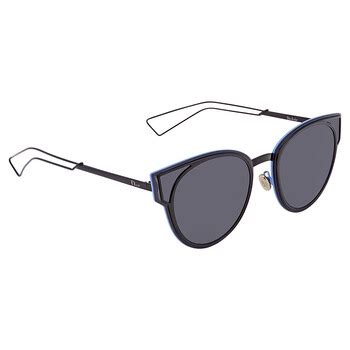 Dior Sculpt Grey Cat Eye Ladies Sunglasses 